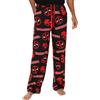 Marvel Pantaloni pigiama da uomo Deadpool in cotone, Nero , M