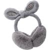 WRITWAA Paraorecchie di coniglio paraorecchie in peluche antivento copriorecchie imbottito scalda orecchie per correre paraorecchie invernali protezione per le orecchie invernale rosa