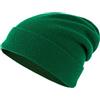 Lallier Berretto Unisex 100% Puro Cachemire, Cappello con Risvolto a Costine Caldo Morbido con Confezione Regalo per Donne e Uomini (Verde)