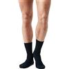 Leo Corsetteria Confezione di 6 paia Calzini corti uomo invernale Caldo Cotone Polsino morbido. 255C Tg. 40-42 Blu