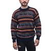 Gamboa Alpaca Maglione a Righe Maglione Alpaca Uomo Maglione Lana Alpaca Poncho Uomo