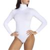Gatta, body golf, elegante body a maniche lunghe con collo alto, comfort elevato, senza cuciture laterali