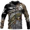 Generic Pike Fishing Camo Felpa Con Cappuccio Da Uomo Stampata In 3D Harajuku Streetwear Felpa Autunnale Giacca Unisex Tuta Plus Size zip hoodies S