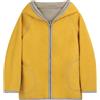 ANIMQUE Bambini Giacca con Cappuccio da Doppio Strato Pile Polare Ragazzi Ragazze con Cerniera Autunno Invernali Caldo Cappotto 1-10 Anni, Giallo Dorato 120