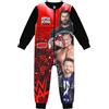 WWE Boys World Wrestling Entertainment - Tutina in pile per bambini, Rosso, 11-12 Years