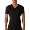 RICHBELL 3 Magliette Intimo Uomo Mezza Manica in Puro Cotone, Scollo v, Colore Nero Blu Avion, Taglie assotite dalla S alla XXXL (M)