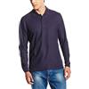 Fruit of the Loom SS037M, T-Shirt Polo Uomo, Blu (Deep Navy), Large