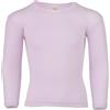 Engel Maglietta intima per bambini a maniche lunghe 70% lana biologica, 30% seta certificata GOTS, Magnolia., 128