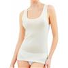 BIRIKKINA Canottiera Donna Invernale Lana Cotone Liscia 3-5-1 Pezzi Canottiera Donna Spalla Larga Lana Cotone - Canotta Intima Invernale 8027 (IT, Testo, 3XL, Regular, Regular, 5 Pezzi Bianco Lana)