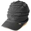 CHARM Berretto con Visiera Invernale in Cotone, Cappello A Maglia Larga Protezione Raggi UV, Berretto Donna E Uomo per Tutte Le Stagioni