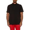 MAXFORT Polo Taglie Forti Uomo Manica Corta Cotone Oversize Estiva Leggera (6XL, Nero)