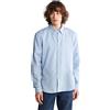 Timberland - Camicia Uomo Slim in Misto Lino e Cotone - Taglia L