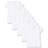 Fruit of The Loom Ladies Iconic Tee, Lightweight Ringspun 5 Pack, T-Shirt Donna, Bianco (White 30), 38 (Taglia Produttore: Small)