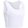 XUJI Binder seno in cotone traspirante con elasticità per GC2B Ladies Trans Tomboy FTM (W, XXL)