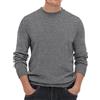 Hisir Maglione Uomo Invernale Girocollo Manica Lunga Caldo e Morbido Classico Top per Uomo