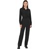dPois Tuta Meccanico Protettiva Donna Jumpsuit Elastica in Vita Tuta Intera Meccanica Abbigliamento Protettiva Cantiere Agricoltura Horror Outfit Costume Carnevale Halloween