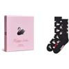 Happy Socks Calzini 2-Pack Swan Gift Set Cotone Unisex Rosa 36-40