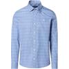 NORTH SAILS Camicia Uomo in Popeline di Cotone Stampato con Logo Ricamato