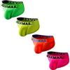 JOCKMAIL Slip da uomo intimo atletico slip intimo uomo arcobaleno confortevole intimo intimo intimo uomo slip per palestra sport, 4 colori2, L