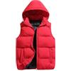 Peuignao Gilet Imbottito Uomo Giubbotto smanicato Uomo Invernale Giubbino Smanicato Gilet Trapuntato con Cappuccio Uomo Taglie Forti Giacca senza Maniche Giacchetto smanicato Uomo Puffer Gilet Uomo Imbottiti