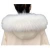 Modelshow Donna Artificiale Pelliccia Ecologica Collare smontabile Fazzoletto da Collo Staccabile Collo Scaldino Collare per Cappotti Scialle Inverno