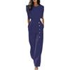 shownicer Tuta Elegante Donna Jumpsuit Lungo Monopezzi E Tutine Senza Maniche Tute Vita Alta One Piece Rompers Overall