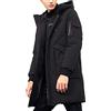 Pioneer Camp Cappotti invernali da uomo impermeabili con cappuccio antivento spessi parka lungo imbottito piumino