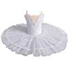 Tytyozay Bianco Professionale Balletto tutù, Donne Ballerina Sala da Ballo Balletto Danza Costumi Abiti Ginnastica Body Tulle tutù Vestito
