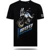 AZgraphishop T-Shirt con Grafica AZ Graphishop Compatibile con CFMoto 800MT Explore 2024 Starry White TS-FM-210