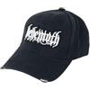 Behemoth Logo Uomo Cappello Nero 100% Cotone