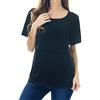 Smallshow Top per Allattamento a Maniche Corta da Donna Camicia Allattamento al Seno