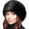 Futrzane Classic Colbacco - Cappello Pelliccia Ecologica Donna - Berretto Russo