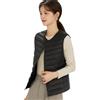 HAXNOHEY Gilet Piumino Donna Leggero Gilet Imbottito Donna Giubbotto Smanicato Donna Gilet Trapuntato Donna Giubbino Giacchetto Smanicato Donna Invernale Gilet Senza Maniche Donna Giacca Smanicato Donna Nero M