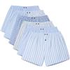 Generico Forte - 6 Boxer Uomo Cotone 100 per Cento in Tessuto Popeline Made in Italy, Colorazioni Assortite, Mutande Uomo Cotone, Taglie dalla S alla 5XL Intimo Uomo, Underwear Uomo (L)
