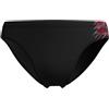 Speedo Costume da bagno da uomo con logo Medley, 7 cm, colore antracite/rosso ad alto rischio