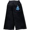 ORANDESIGNE Baggy Jeans Uomo Y2K Pantaloni Cargo Larghi Streetwear | Men's Jeans Hip Hop Denim Pantaloni a Gamba Larga