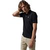 LA MARTINA POLO MANICHE CORTE UOMO NERO