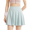 HANERDUN Gonna da Tennis Donna con Pantaloncino e Tasca Gonna Sportiva Tennis Golf 2 in 1 Vita Alta Gonna Corta da Corsa Casual Mini Skirt