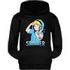 MAGLIERIA CONFORTI Felpa con Cappuccio di SBRISER v.3 Youtuber per Bambini e Ragazzi Unisex da 5 a 16 Anni