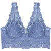 YAMAMAY - Reggiseno Bralette Senza Ferretto, Denim, Linea Primula Color, Donna, S