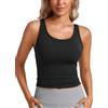 CRZ YOGA Butterluxe Canotta Doppia Fodera Nero 42