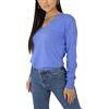 Win's Maglione Donna Scollo a V in Kashmir, Made in Italy