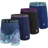 Volcom Confezione da 3 Boxer da Uomo in Poliestere ed Elastan