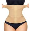 KUMAYES Donna Body Contenitivo Modellante Dimagrante Corsetto (Beige, L)