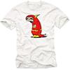 MAKAYA T-Shirt Uomo Divertenti - Flash Bradipo Magliette Supereroi
