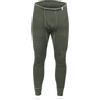 SES Pantaloni termici da uomo, lunghi, taglie S - 4XL, in 75% cotone e 25% poliestere, traspiranti, per calore e comfort, Oliva, 3XL