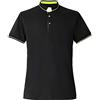 BLESSUME Polo Clergy Uomo Camicia a Maniche Corte con Colletto a Linguetta