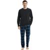 SaneShoppe Fleecepj29-44 Set di Pigiama Uomo