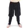 HEMAD Pantaloni da Uomo in Cotone Viking - con stringatura - S-XXXL Rosso, Marrone, Beige, Nero, Verde