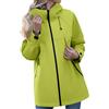 Generico Giacca Softshell Donna Impermeabile e Antivento, Giacca a Vento Leggera per Trekking, Corsa, Outdoor, Elegante Giubbino Sportiva da Donna, Felpa con Cappuccio